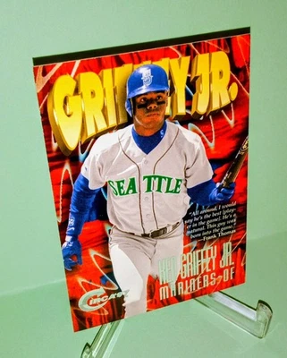 1997 FLEER SKYBOX CIRCA '97 KEN GRIFFEY JR. #24 SEATTLE MARINERS.Nrmt/Mt. - Image 1 of 4