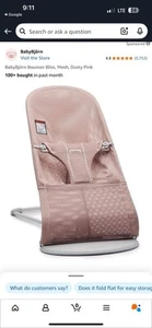 BabyBjörn BabyBjorn Bouncer, Dusty Pink - Picture 1 of 2