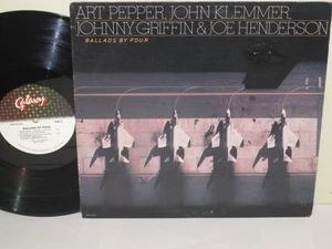 ART PEPPER, Griffin, Klemmer, Joe Henderson - Ballads by Four ~GALAXY 5133 Rare - Imagen 1 de 1