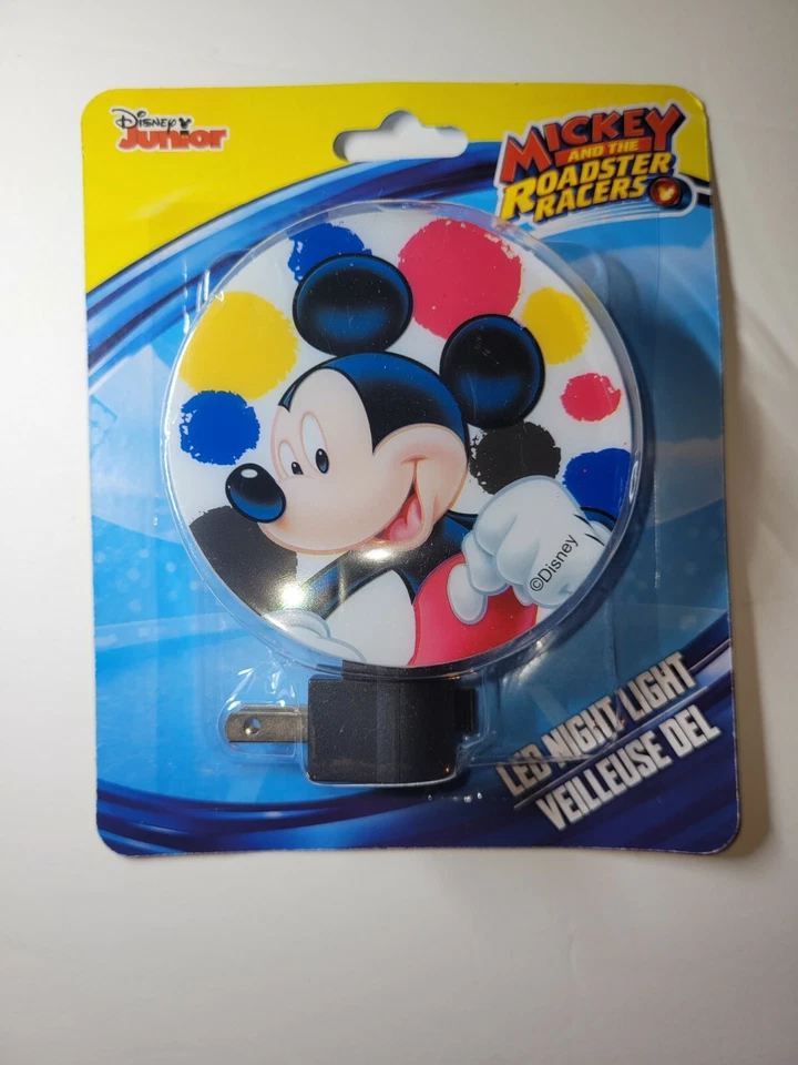 NEW DISNEY MICKEY AND THE ROADSTER RACERS LED NIGHT LIGHT - Image 1 of 1