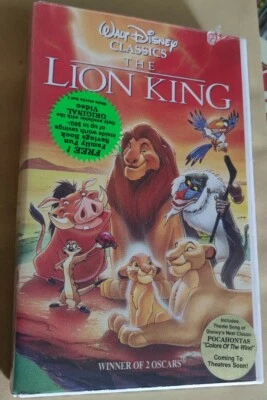 The Lion King Ultra Rar Singapore VHS BIG BOX Walt Disney Classics Asia Video - Bild 1 von 4