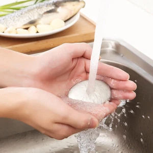 ACCIAIO INOSSIDABILE RIMUOVE ELIMINA CATTIVI ODORI SAPONE RIUTILIZZABILE qa - Foto 1 di 8