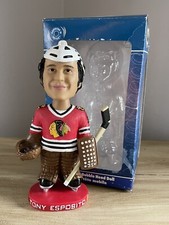 Goalie TONY ESPOSITO Chicago Blackhawks Legend Nodder Bobblehead #/1,008 NIB!