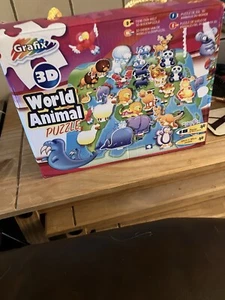 3-D World Animal Puzzle - Picture 1 of 1