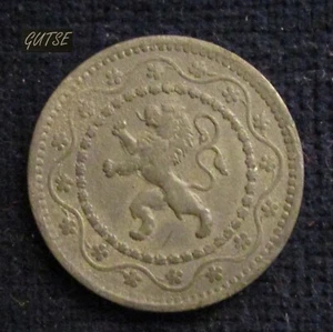 *GUTSE* BELGICA, 10 CENTIMES 1916 (OCUPACIÓN ALEMANA), LEON RAMPANTE. - Imagen 1 de 2