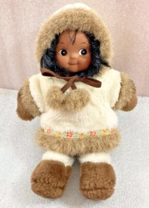 Kipmik Eskimo Girl Doll 10" w/Parka Anchorage Alaska - Picture 1 of 2