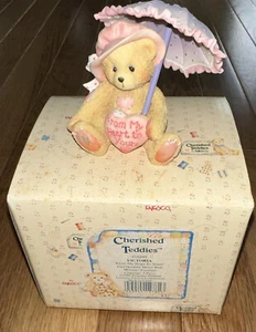CHERISHED TEDDIES VICTORIA 916293 FROM MY HEART TO YOURS VTG 1993 RETIRED/RARE - Picture 1 of 10