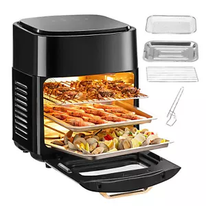 Heißluftfritteuse 15L Backofen Dörrautomat Grill Heissluftfritteuse Air Fryer DE - Bild 1 von 15
