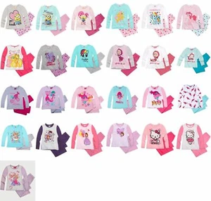 Girls pyjamas nightwear kids pyjama set Disney - Picture 1 of 18