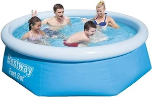 Juego rápido de piscina inflable sobre el suelo Bestway 10' x 30"" u 8' x 26 - Imagen 1 de 15