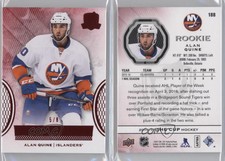 2016-17 Upper Deck The Cup Rookie Red Foil /8 Alan Quine #188 Rookie RC