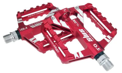 Pedales de rodamiento de bicicleta de carretera de montaña SMS MTB plataforma plana de aluminio pedal de bicicleta Foto 1 de 4