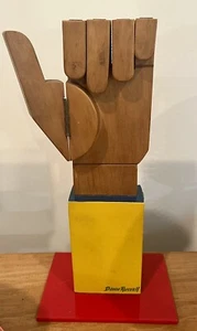 Donn Russell (1929-2018) NANTUCKET MA Escultura de mano con bisagras de madera principios de los años 70 - Imagen 1 de 14
