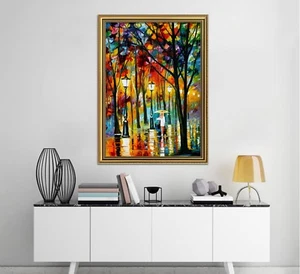 3D Color Lights Street 7 Framed Poster Home Decor Print Painting Art WALLPAPER - Imagen 1 de 12