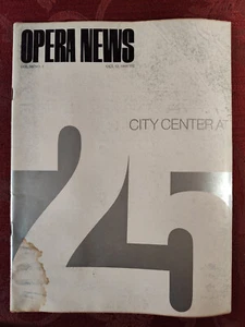 Rare METROPOLITAN OPERA NEWS October 12 1968 Ming Clio Lee Placido Domingo - Picture 1 of 1