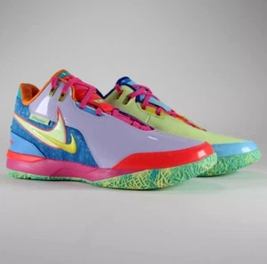 Nike Zoom Lebron NXXT Gen AMPD IPS I Promise FZ7885-500 Sneakers Men's Size 10 - Picture 1 of 8