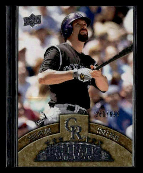 2009 Upper Deck Ballpark Collection #68 Todd Helton #/699 - Image 1 of 2