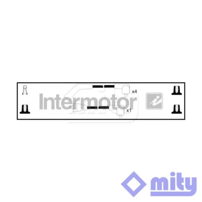 Fits Triumph Spitfire 1967-1972 1.3 + Other Models Mity HT Ignition Leads - Imagem 1 de 2