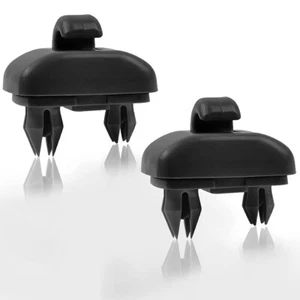 Clip de parasol negro 2 piezas 8E0857562A para Audi A3 A4 A5 Q5 A7 B6 B7 B8 S4 S5 TT - Imagen 1 de 12