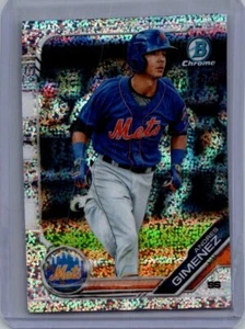 2019 Bowman #BCP-77 Andres Gimenez Chrome Prospects Speckle Refractor #/299 - Picture 1 of 2