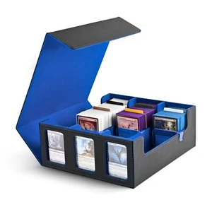 Trading Card Aufbewahrungsbox für Commander Display, 1800+ MTG Deck Box mit 3 Toploa - Bild 1 von 8