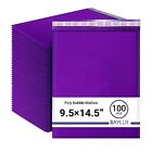 Purple 9.5x14.5, Poly Bubble Mailers, 4, Large, Padded Envelopes, Bubble Envelop