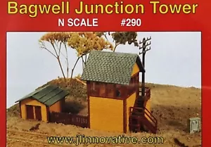 N Scale JL Innovative Design 'Bagwell Junction Tower' KIT #290 - Picture 1 of 3