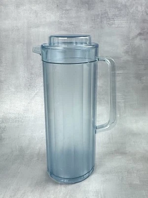 TUPPERWARE 2 Qt Watercolor Preludio Acrylic Pitcher 2003 Lid No Stirrer 0243 - Image 1 of 4