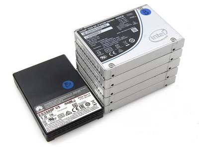 6x Assorted 2.5" U.2 NVMe Server Solid State Drives | 1x 1TB, 5x 400GB - Image 1 of 4