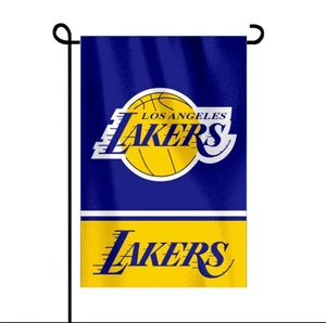 Los Angeles Lakers Garten Flagge doppelseitig 12x18 Yard hängende Flagge NFL - Bild 1 von 2