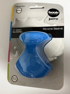 1 New Joovy Boob 5oz Bottle Sleeve BLUE in Color Silicone - Picture 1 of 2