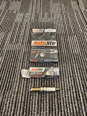 (QTY 4) Autolite APP6203 Double Platinum Spark Plug Fits 2010-2019 Kia Soul - Image 1 of 4