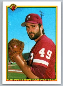 1990 Bowman Jeff Parrett Philadelphia Phillies #149 - Picture 1 of 2