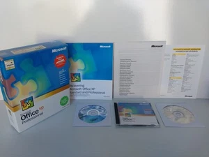 Microsoft Office XP Professional 2002 Windows Big Box Office Software PC Visio - Picture 1 of 12