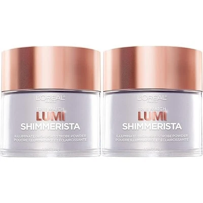 L’Oreal True Match Lumi Shimmerista Highlight Powder 8g – Pack of 7 illuminatin - Image 1 of 3