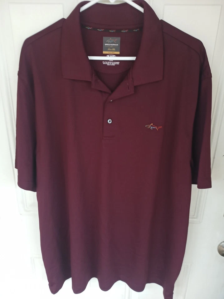 Lote de 4 camisetas de golf Greg Norman XXL Foto 1 de 4