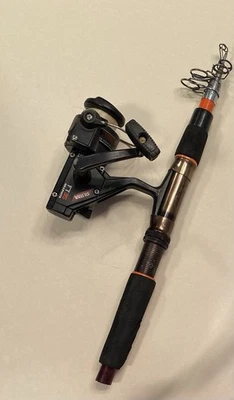 Carrete de pesca de grafito Silstar FT35 + relación de engranaje de caña de pescar plegable de 6’ 4,6:1 Foto 1 de 4