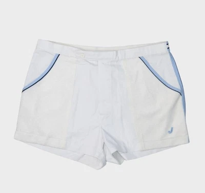 Pantalones Cortos Jantzen De Colección Para Hombre 36 Blanco Terry Rayas Hot Pants 2.5" Hechos en EE. UU. Foto 1 de 4