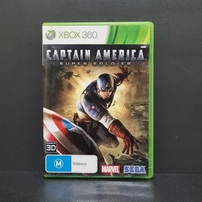 Captain America Super Soldier Microsoft Xbox 360 PAL Complete Tested/Working GC - Image 1 of 4