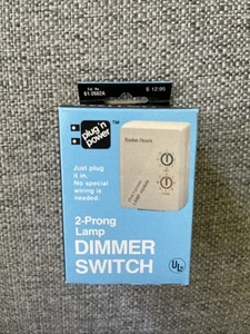 New Vintage Radio Shack Lamp Dimmer Switch 61-2682a Plug 'N Power 2 Prong BIN B8 - Picture 1 of 5