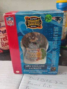 Nueva Inglaterra PATRIOTS SUPER BOWL XXXVIII CHAMPIONS LIMITED Globo de Agua de Nieve - Imagen 1 de 3
