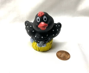 Fisher Price Little People SPOTTED FARM CHICKEN Hen Chicks Barn Farmer Nativity - Picture 1 of 4