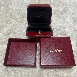 Cartier earring case box jewelry case empty case From Japan - Picture 1 of 8