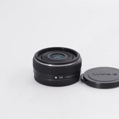 Panasonic LUMIX G 14mm F2.5 II H-H014A Negro 4/3 Montaje [Casi Como Nuevo]... - Imagen 1 de 4