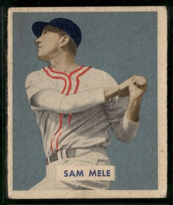 1949 Bowman #118 Sam Mele VG - Image 1 of 2