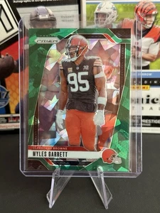 2024 Panini Prizm Green Ice Prizm #69 Myles Garrett Cleveland Browns - Bild 1 von 2