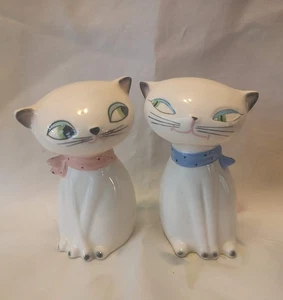 VINTAGE HOLT HOWARD COZY KITTEN SALT & PEPPER SHAKERS PAIR ~1958-9 - Picture 1 of 3