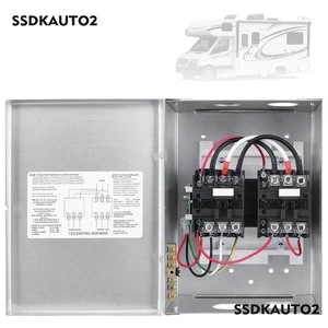 50 Amp Transfer Switch RV Automatic Transfer Switch for RV Speedboats Home Stand - Picture 1 of 9