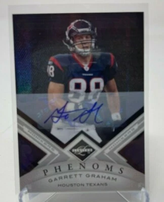 2010 Limited Monikers Autographs Silver Garrett Graham Card #171 NM #/199 - Image 1 of 2