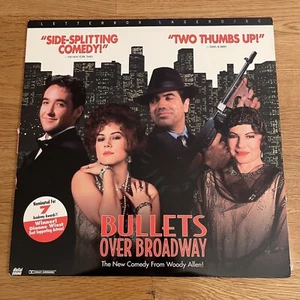 Laserdisc Bullets Over Broadway NTSC Jim Broadbent John Cusack *2 For £8 Deal - Picture 1 of 3